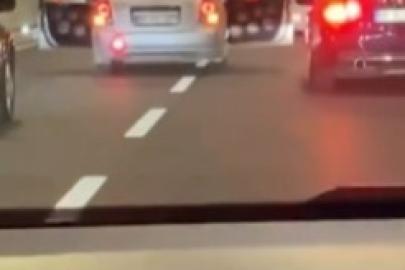 Alanya’da trafiği tehlikeye sokan sürücüye 11 bin TL ceza