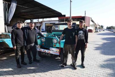 Ali Usta’nın elinde metal yığınları nostaljik bir araca dönüşüyor