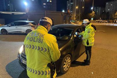 Alkollü şahsın ehliyeti iptal edildi