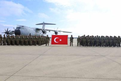 Almanya’da yapılacak NATO tatbikatı için Mehmetçikler yola çıktı
