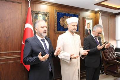 Amasya’nın yeni müftüsü İbrahim Yavuz görevine başladı