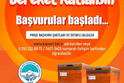 ’Arılar Çoğalsın, Bereket Katlansın’ projesine başvurular başladı