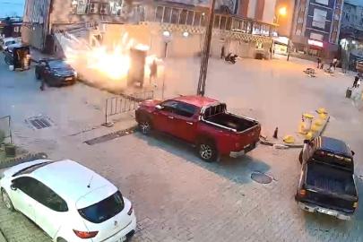 Artvin’de cami önünde atılan havai fişekler korku ve paniğe neden oldu