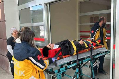 Asansör boşluğuna düşen 2 kişi yaralandı