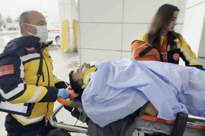 Asansör boşluğuna düşen inşaat işçisi ağır yaralandı