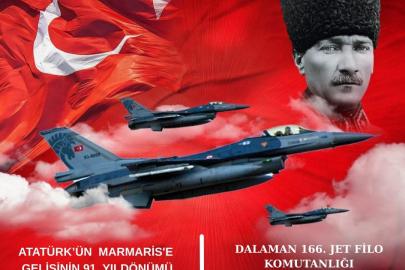 Atatürk’ün Marmaris’e gelişinin yıldönümü törenlerle anılacak