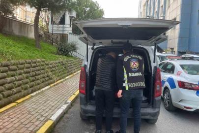 Avcılar’da trafik kullarını ihlal eden sürücüye 6 bin 457 TL ceza