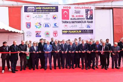 Aydın 13. Tarım Fuarı kapılarını açtı