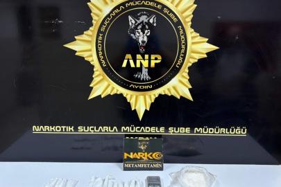 Aydın’da 815 gram uyuşturucu madde ele geçirildi