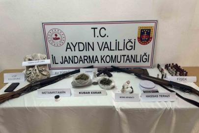 Aydın’da narkotik operasyonu