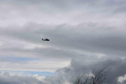 Aydın’da sel mağduru vatandaş helikopterle kurtarıldı