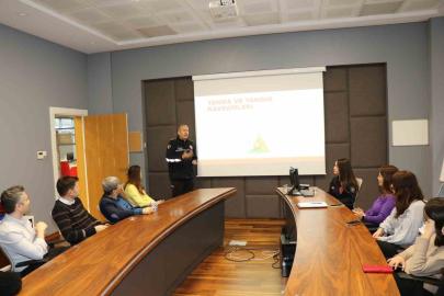 AYTO personeline temel yangın eğitimi verildi