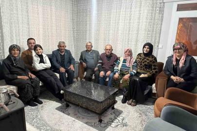 Bahadırlar’da duygu dolu ziyaret