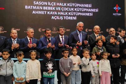 Bakan Ersoy: "Batman’da kültür altyapısında büyük dönüşüm sağladık"