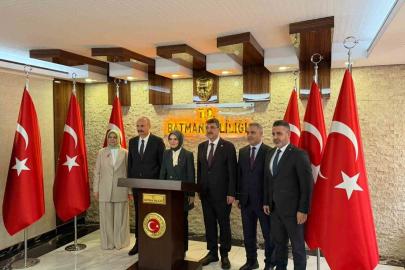 Bakan Göktaş Batman’da temaslarda bulundu