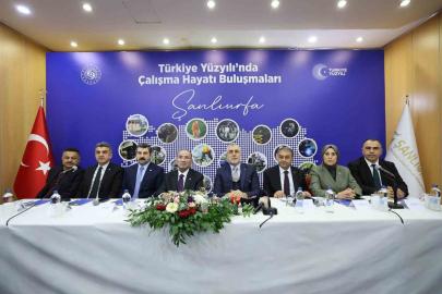 Bakan Işıkhan, Şanlıurfa’da iş adamlarıyla buluştu