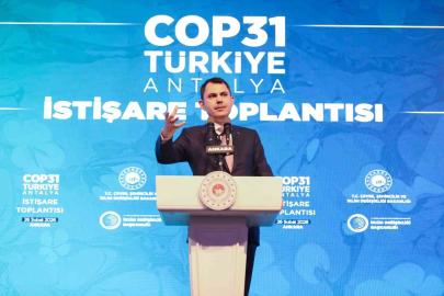 Bakan Kurum: "COP31, iklim eyleminde bir dönüm noktası olacak"