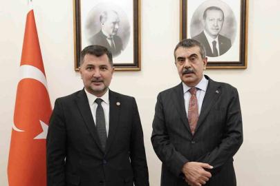 Bakan Tekin ile Düzce’nin eğitim gündemi görüşüldü