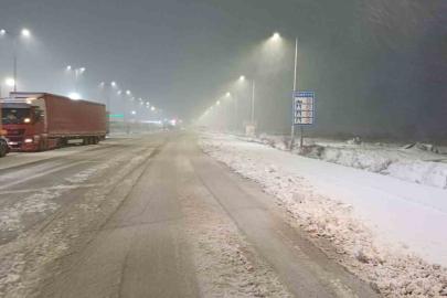 Balkanlar’dan gelen kar sınırdan girdi
