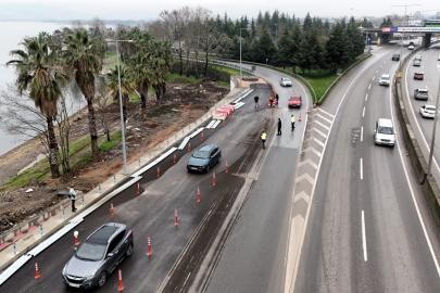 Başiskele Koridor Projesi’nin kuzey yan yolu trafiğe açıldı