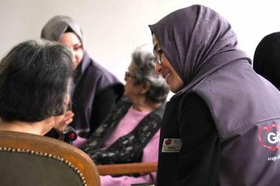 Başiskele’de "Gönül Bağı" gönüllüleri huzurevi sakinleriyle buluştu