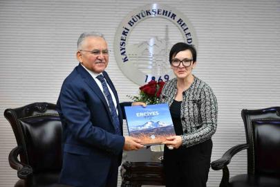 Başkan Büyükkılıç, Avusturya’nın Ankara Büyükelçisi Juen’i ağırladı