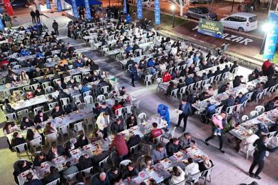 Başkan Çerçioğlu vatandaşları iftar sofrasında buluşturdu