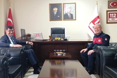 Başkan Eyüp Kahveci’den 112 Acil Çağrı Merkezi personeline tebrik
