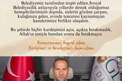 Başkan Özdemir: "Bu şehirde tenceresi kaynamayan kimse kalmasın"