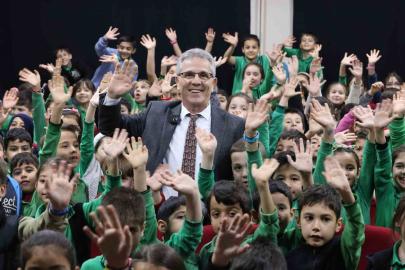 Başkan Tetik öğrencilere belediyeciliği anlattı