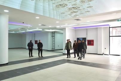 Başkan Yarka’dan belediye düğün salonunda inceleme