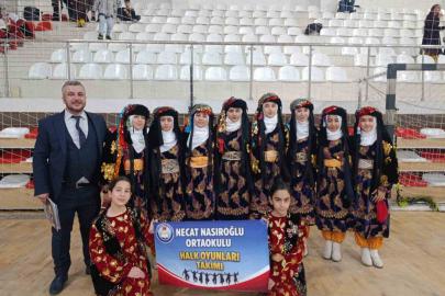 Batman’da Okul Sporları Halk Oyunları Yarışması düzenlendi