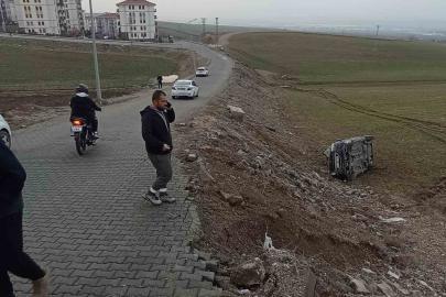 Batman’da otomobil şarampole yuvarlandı: 1 yaralı