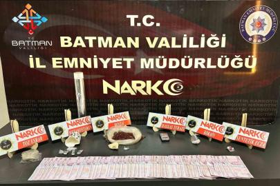 Batman’da uyuşturucu operasyonu: 5 zehir taciri tutuklandı