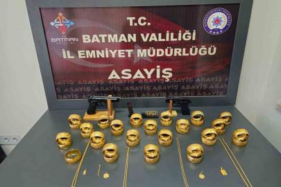 Batman’daki kuyumcu soygununda 8 şahıs yakalandı