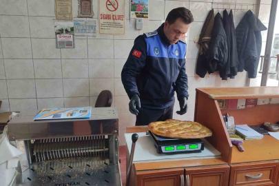 Bayburt’ta fırınlara hijyen ve gramaj denetimi