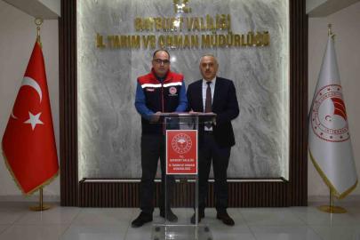 Bayburt’ta sosyal hizmet kuruluşlarına tarımsal üretim desteği