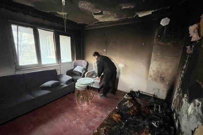 Bebeği üşümesin diye annesine taşındı, döndüğünde evinin kül olduğunu gördü