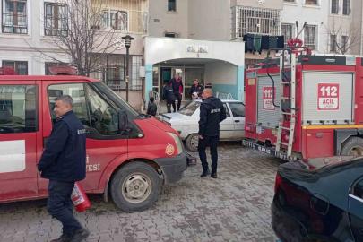 Besni’de çıkan ev yangını korkuttu