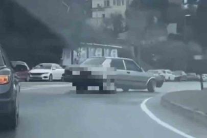 Beykoz’da drift yapan sürücüye 109 bin lira ceza: Ehliyeti alındığı halde direksiyon başına geçmiş