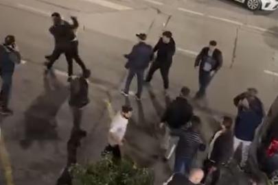 Beylikdüzü’nde tekme tokat kavga kameraya yansıdı