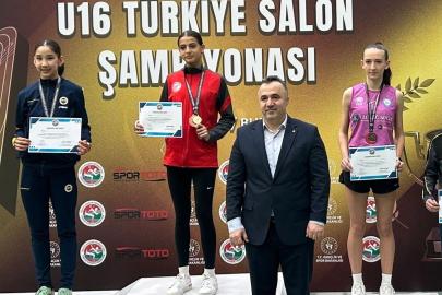 Bilecikli atlet Türkiye üçüncüsü oldu