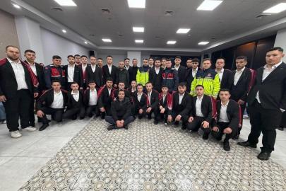 Bilecik’te jandarma 30 genç için toplu asker eğlencesi düzenledi