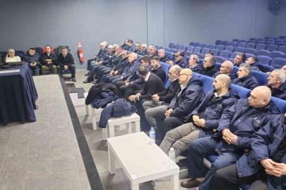 Bilecik’te tur servis sürücülerine trafik semineri