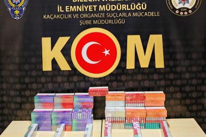 Bilecik’teki 2 ayrı operasyonda 550 paket kaçak sigara ele geçirildi