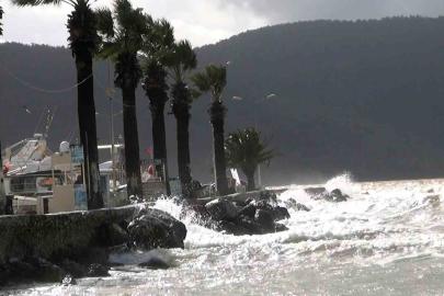 Bodrum-Kaş arası denizlerde fırtına uyarısı