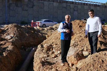 Bodrum’un su isale hatları yenileme çalışmaları devam ediyor