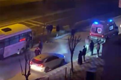 Bolu’da kontrolden çıkan halk otobüsü refüje çıktı, ağaca çarparak durabildi