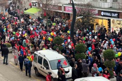 Bolu’da yüzlerce kişi ‘Ramazan Alayı’ yürüyüşünde buluştu