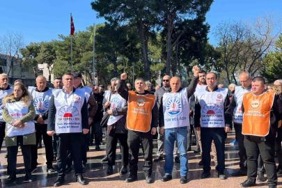 Buca Belediyesinde memurların ’alacak’ eylemi sürüyor